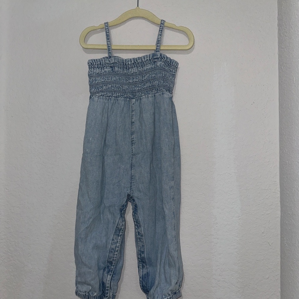 Toddler Skocked Gap Denim Jumpsuit